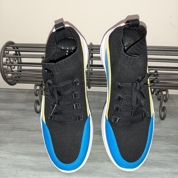 🌞SLIP-ON SOCK STYLE COLORFUL SNEAKERS - Picture 2 of 6